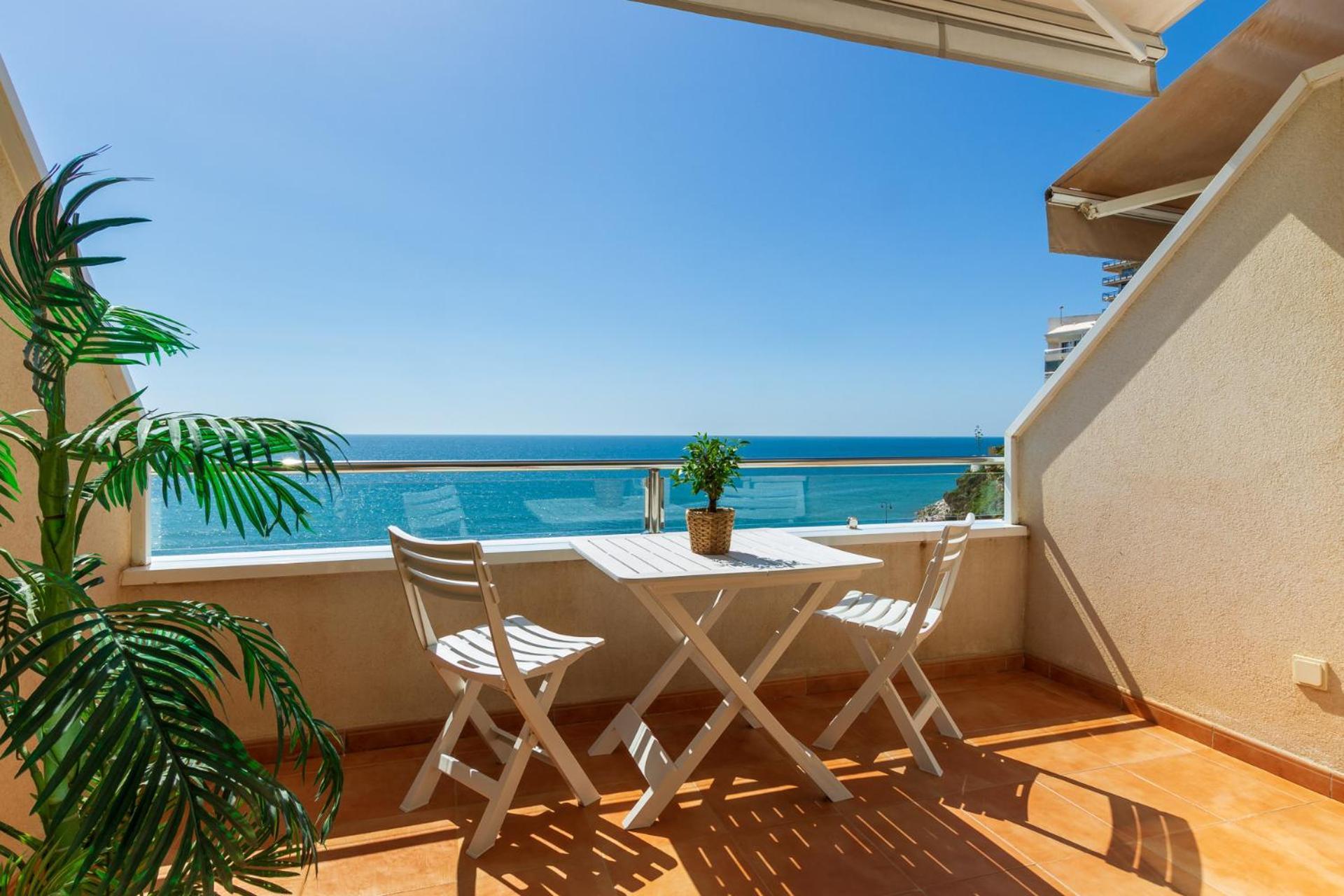 Apartmán Roca Chica - Parking - Frente Playa - Terraza - Wifi - Bajondillo Y Carihuela Torremolinos Exteriér fotografie